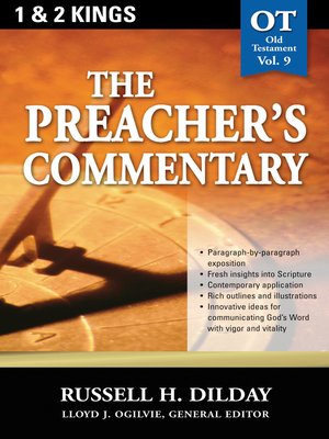 cover image of The Preacher's Commentary--Volume 09
